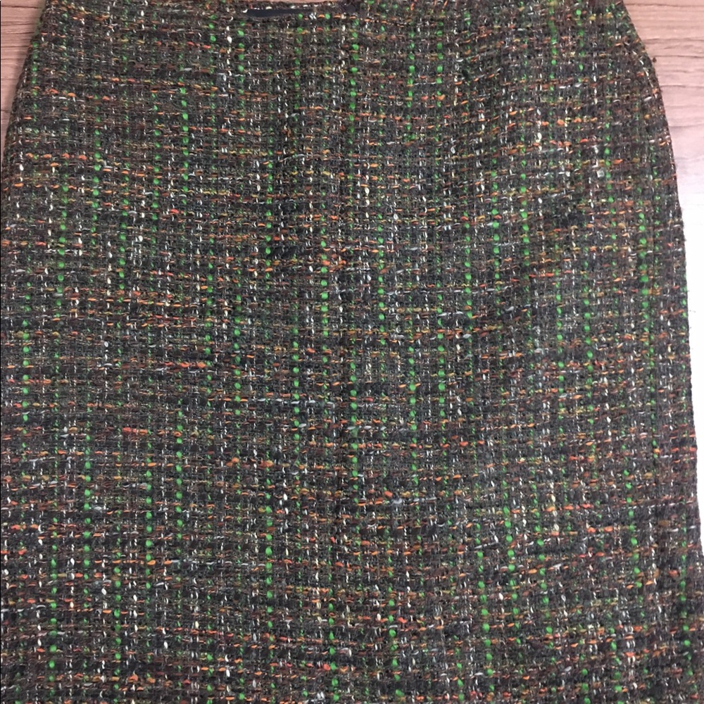 Talbots acrylic blend lined A line skirt